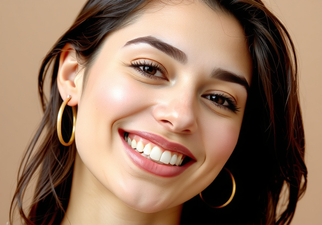 Radiant skin with natural beauty